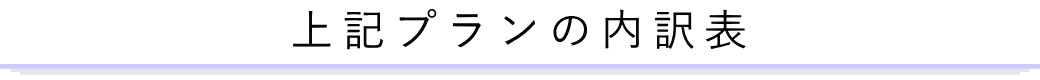 上記プランの内訳