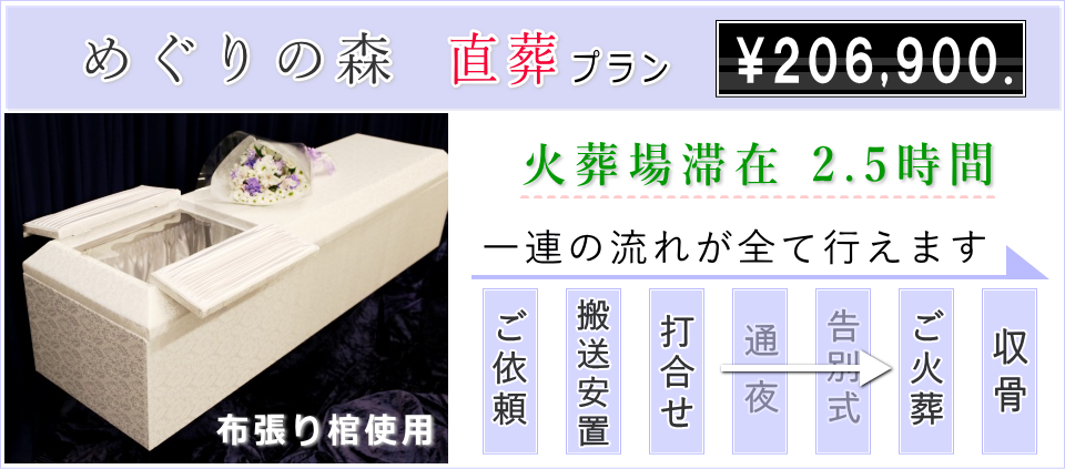 川口市火葬場 直葬(ご火葬式)プラン